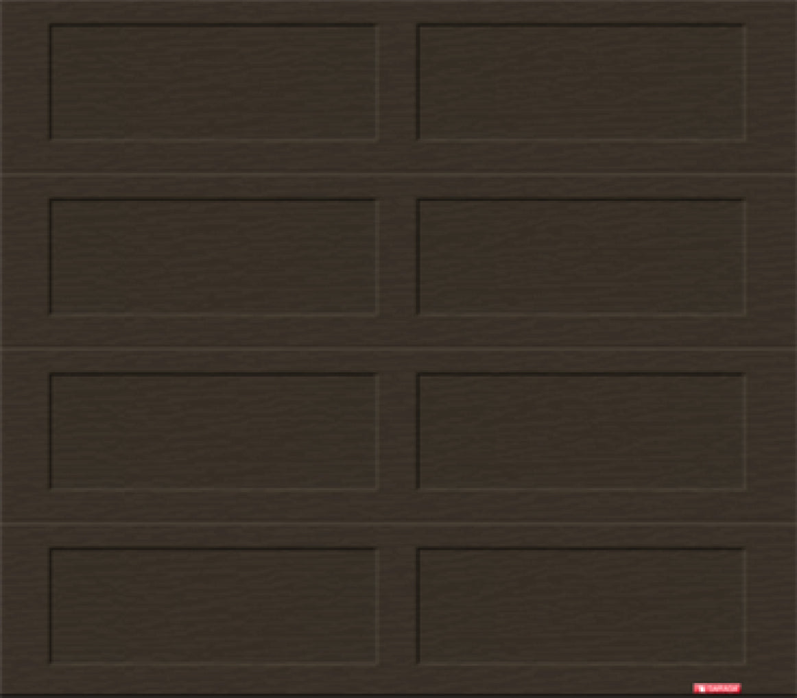 8X7 Moka Brown Garage Doors in Toronto | EasyFlipGarageDoors.ca