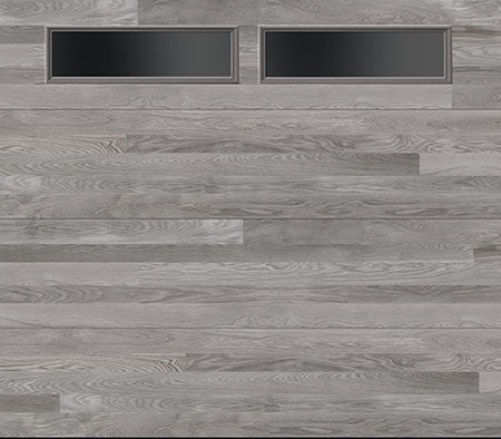 8X7 Aspen Gray Long Panel Traditional Northwoods by AMARR® – Easy