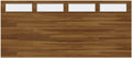 16X7 Cedar Planks Woodgrain Traditional Garage Door