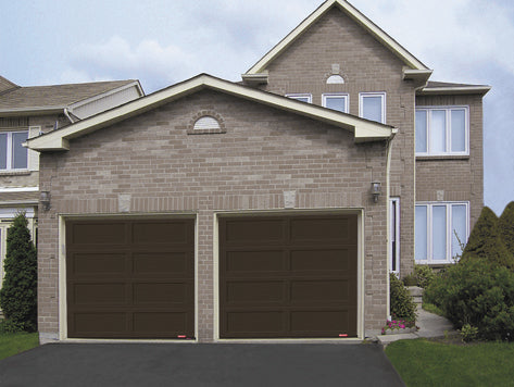8X7 Moka Brown Garage Doors in Toronto | EasyFlipGarageDoors.ca
