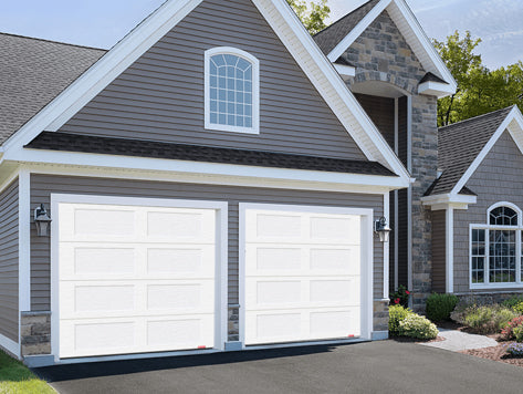 9X7 Ice White Garage Doors in Toronto | EasyFlipGarageDoors.ca